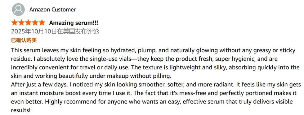 Anti-Wrinkle and Anti-Aging Serum